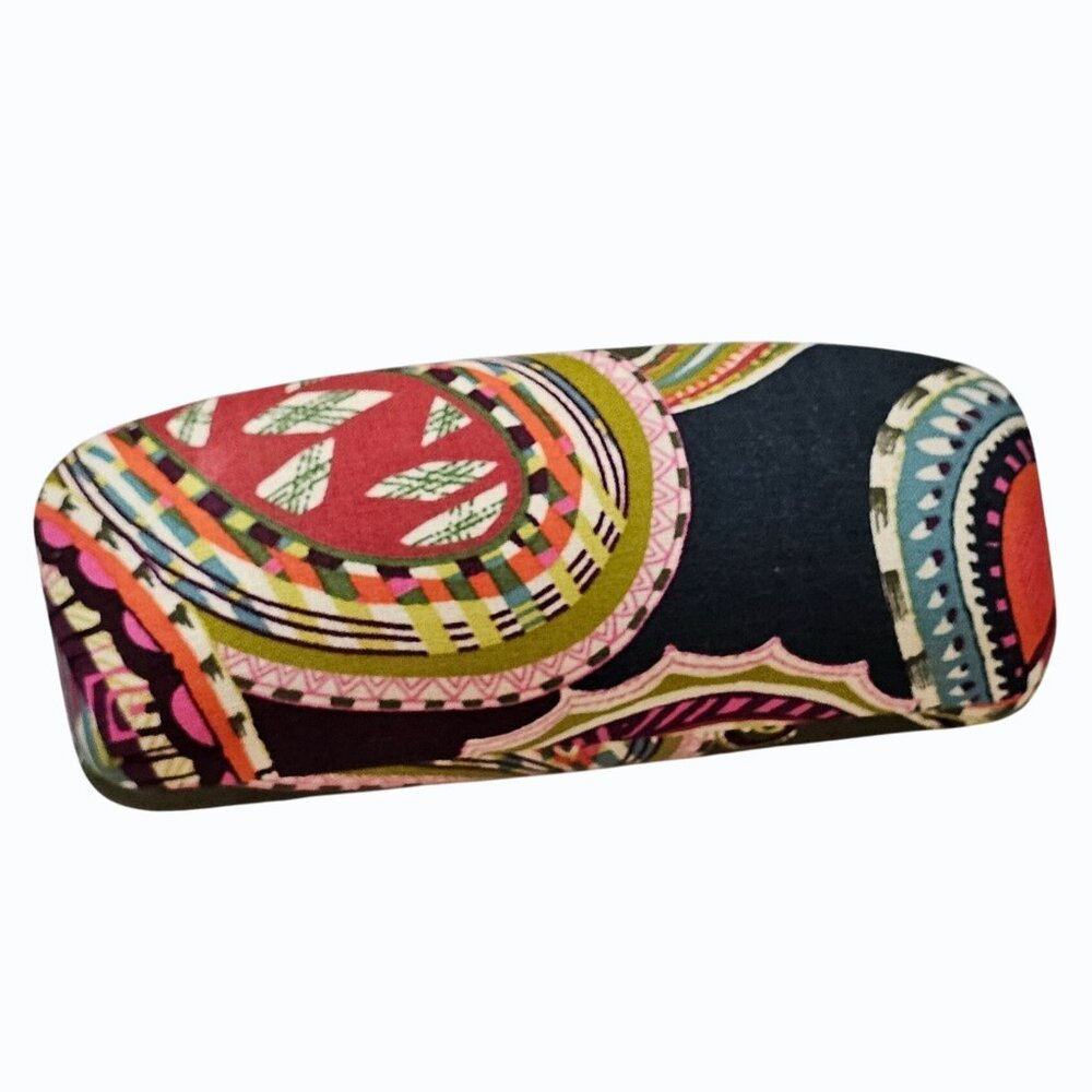 Vera Bradley Clamshell Sunglasses Case Hard Shell HEIRLOOM PAISLEY Retired